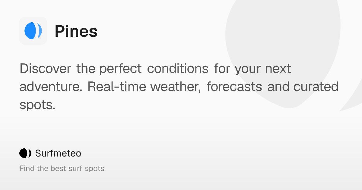 Mornington Peninsula – Pines Surf Forecast & Surf Report